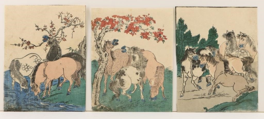 Japanese Woodblock Collection Auction