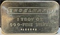 S - 1 TROY OZ .999 FINE SILVER (H4)