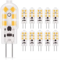 DiCUNO 10 Pack G4 Bi-Pin LED Light Bulbs