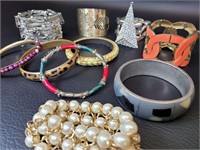 10 Costume Jewelry Bracelets and Bangles