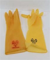 Pair of Rubber Gloves