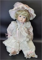 Vintage Porcelain KAIS "Kyra" Doll 22" with COA