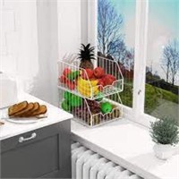 Simple Houseware 2PK Wire Basket Bins
