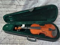 Dipalo Hand Carved Violin with Case