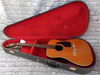 Cameo Acoustic Guitar with Case, No Strings,