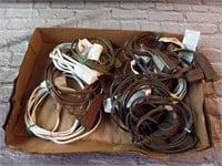 Box Lot of Electrical Chords