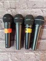 Grouping of 4 Different Microphones V Tech,