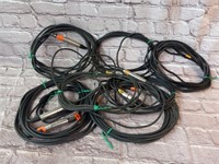 Group of 7 XLR Cables
