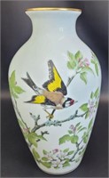 Vtg 1981 "Woodland Bird Vase" by Basil Ede Limited