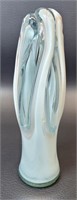 Handblown Glass Fingered Art Sculpture 8" Tall