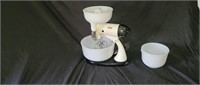 Vintage Sunbeam Mixer with Bowls