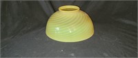 14" Victorian Amber Opalescent Swirl Lamp Shade