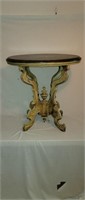 Victorian Painted Oak Parlor Table