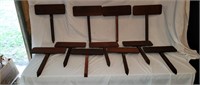 11 Wood Grave Markers/Stakes
