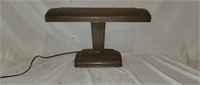 Vintage Art Deco Metal Draftsman Desk Lamp