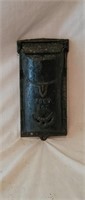 Antique Cast Iron Post Box
