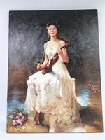 "Violin" Figure Painting