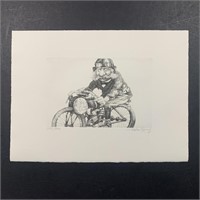 Charles Lynn Bragg's "Biker" Limited Edition Print