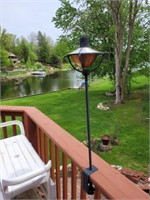 5 DECORATIVE METAL RAIL CLAMP TIKI TORCHES