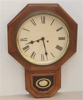 Contemporary drop octagon wall clock,