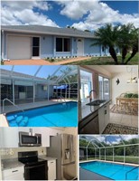 Pool Home in Port Charlotte Florida