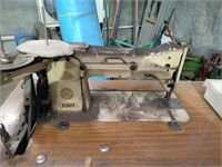 Pfaff Single Needle Sewing Machine & Bench,  240v