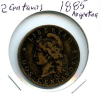 Argentina 2 Centavos - 1885
