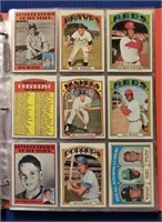 200-1972 TOPPS BASEBALL CARDS