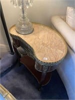 Pair. French Style Lamp Tables