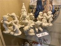 Lot of Snow babies Figurines