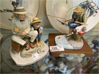 2 Norman Rockwell Figurines