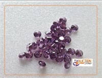 Natural1.5mm Amethyst Faceted Round Gems