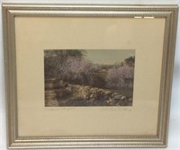 WALLACE NUTTING SIGNED PICTURE, ‘’ORCHARD
