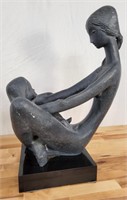 1970's "Mother & Child" Sculpture - Austin Prod