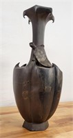 Antique Chinese Bronze Urn with Turtle