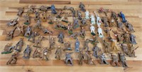 Grouping of Lead Toy Soldiers - Vintage & Antique