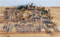 Grouping of Antique Composite Toy Soldiers