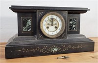 19th Century French Open Escapement Mantle Clock