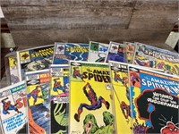 (20) Vintage Marvel Comics Spiderman Comic Books