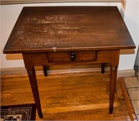 19th C One Drawer Tavern Table