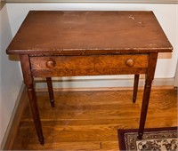 Antique Wide One Drawer Stand