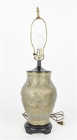 Asian Design Brass Lamp