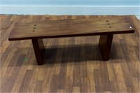 Half Log Table / Bench