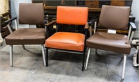 Three Industrial Chairs
