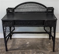Contemporary Black Painted Vanity Table