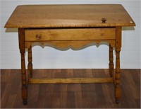 Tiger Maple Hall Table