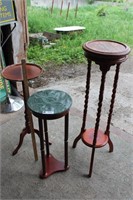 3 Small Tables / Plant Stands