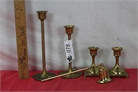 Brass Candlestick Collection