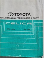 TOYOTA Repair Manual for Celica ZZT23 Series