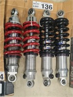 2 Pairs PROTECH shock absorbers